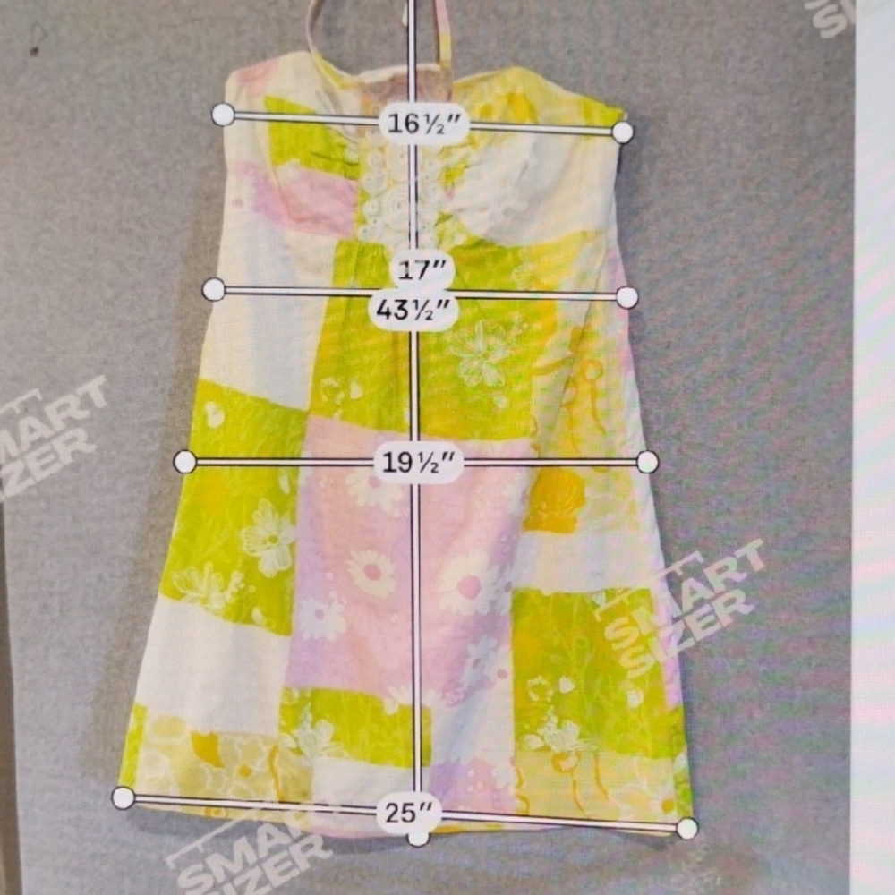 Lilly Pulitzer Patchwork Spring Dress - Picture 9 of 9